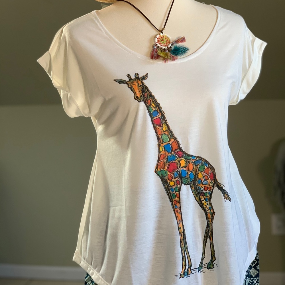 T-shirt giraffe 🦒 for women new !